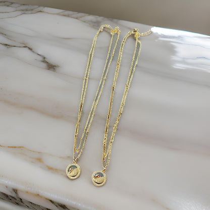 Elegant Gold Layered Necklace